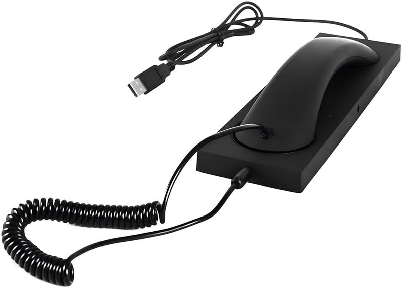 VT Wired USB Handset for PC, Plug and Play for MS Teams,3CX,Genesys,Bria,Avaya Workplace,Cisco Jabber,GoogleMeet, Zoom,etc - Image 1